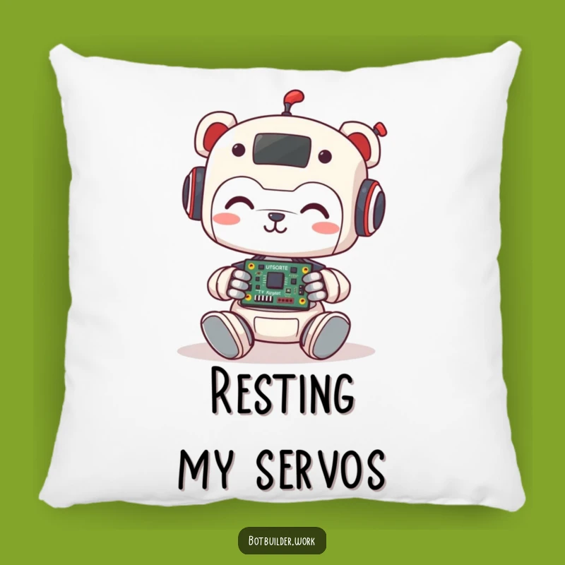Funny Robot Animal Pillow: Cute Circuit Assembler Cushion - Great Funny Gift