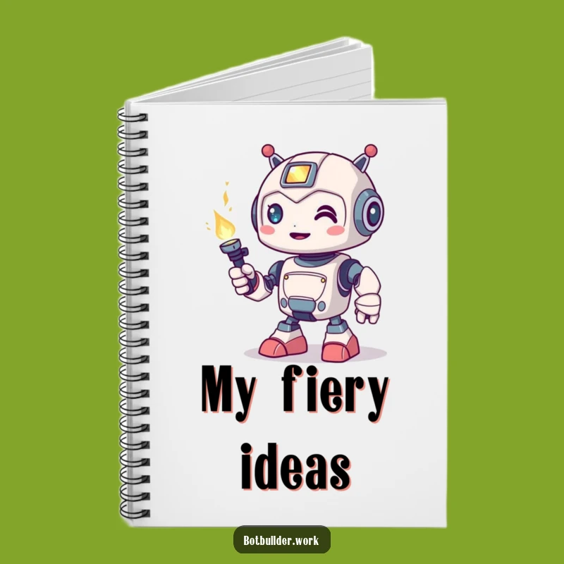 Funny Robot Welder Notebook: Cute Torch Journal - Ideal Funny Gift
