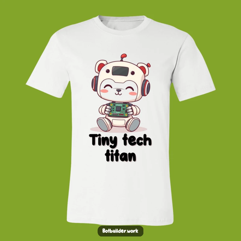 Funny Robot Animal T-Shirt: Adorable Circuit Assembler Tee - Perfect Funny Gift